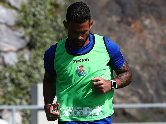 Willian jose entrena en zubieta