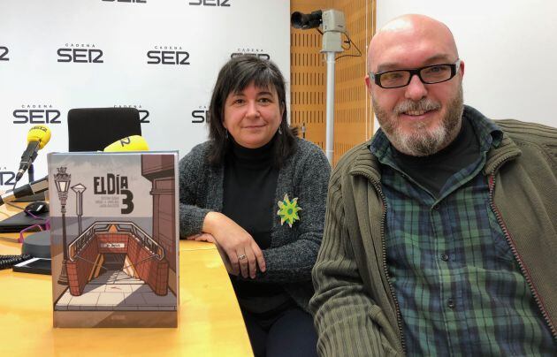 Cristina Durán y Miguel Angel Giner, autores de &quot;El día 3&quot;