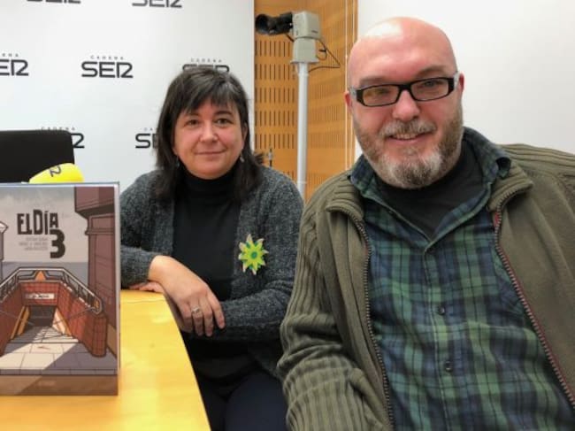 Cristina Durán y Miguel Angel Giner, autores de "El día 3"