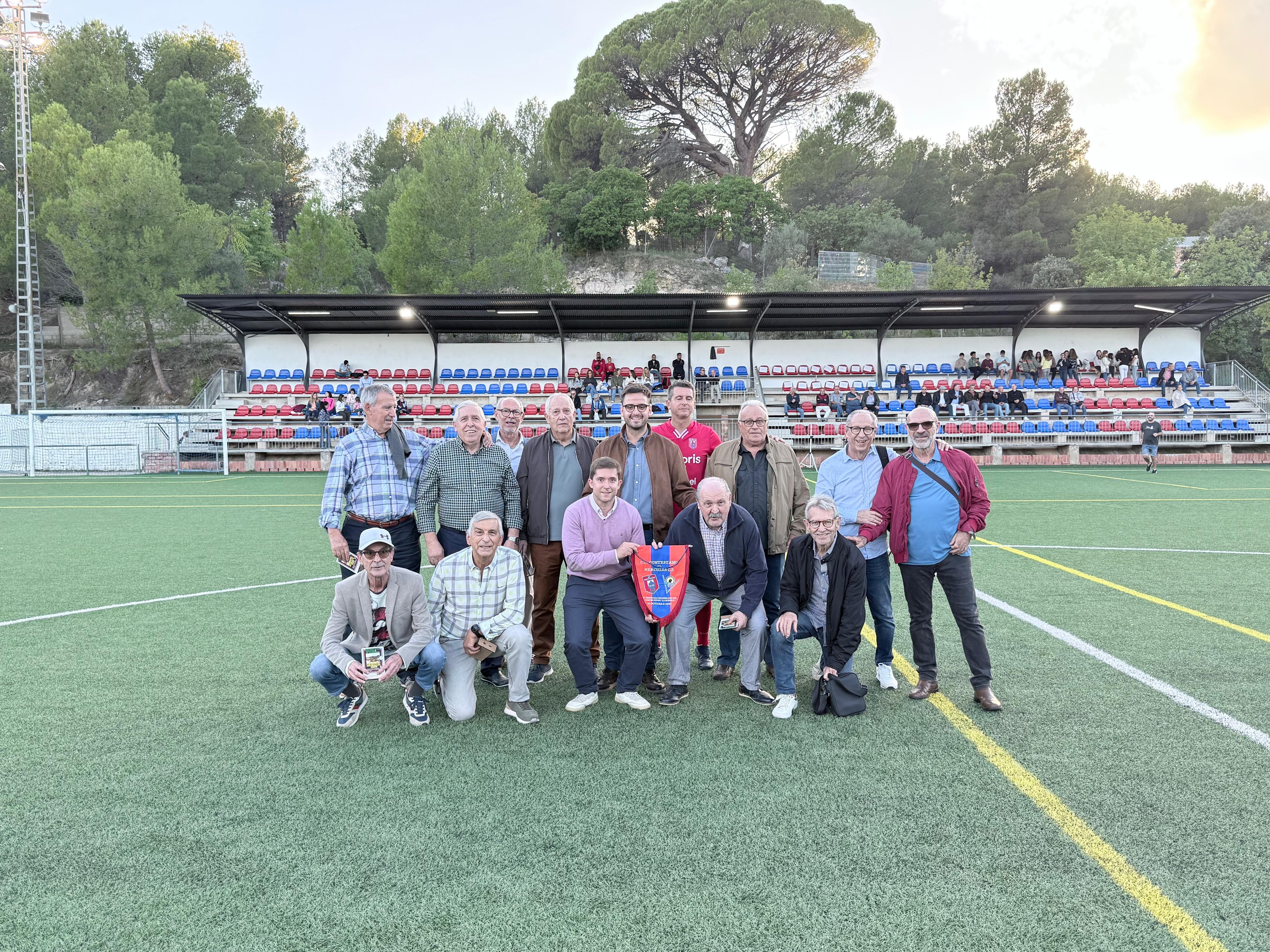 Integrants del CD Contestano de 1975