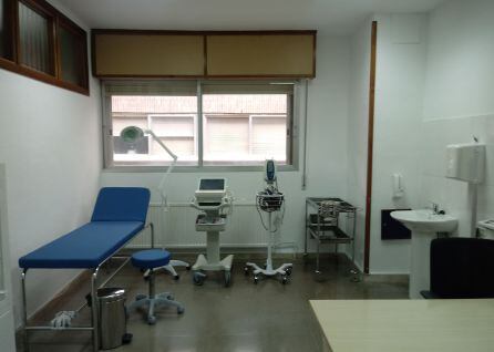 Detalle de una de las nuevas consultas de urgencias de Atención Primaria