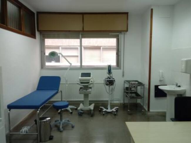 Detalle de una de las nuevas consultas de urgencias de Atención Primaria