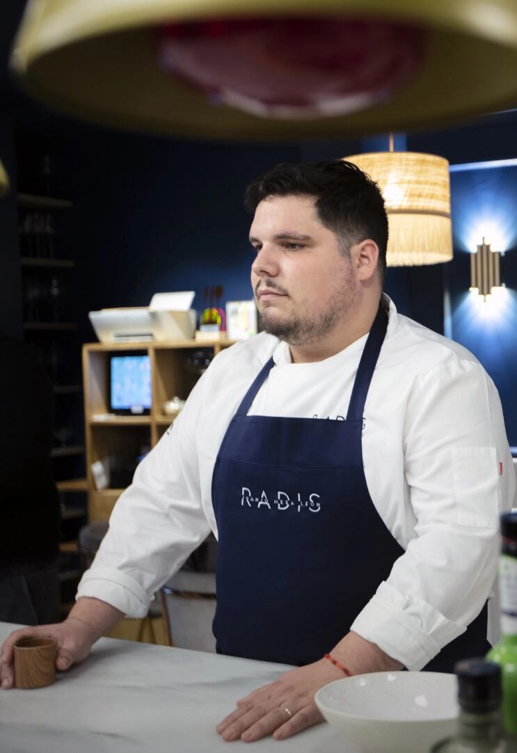 Juanjo Mesa, chef del Restaurante Radis en Jaén capital.