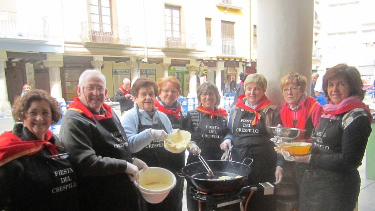 El Grupo Tradiciones retoma la Fiesta del Crespillo de Barbastro