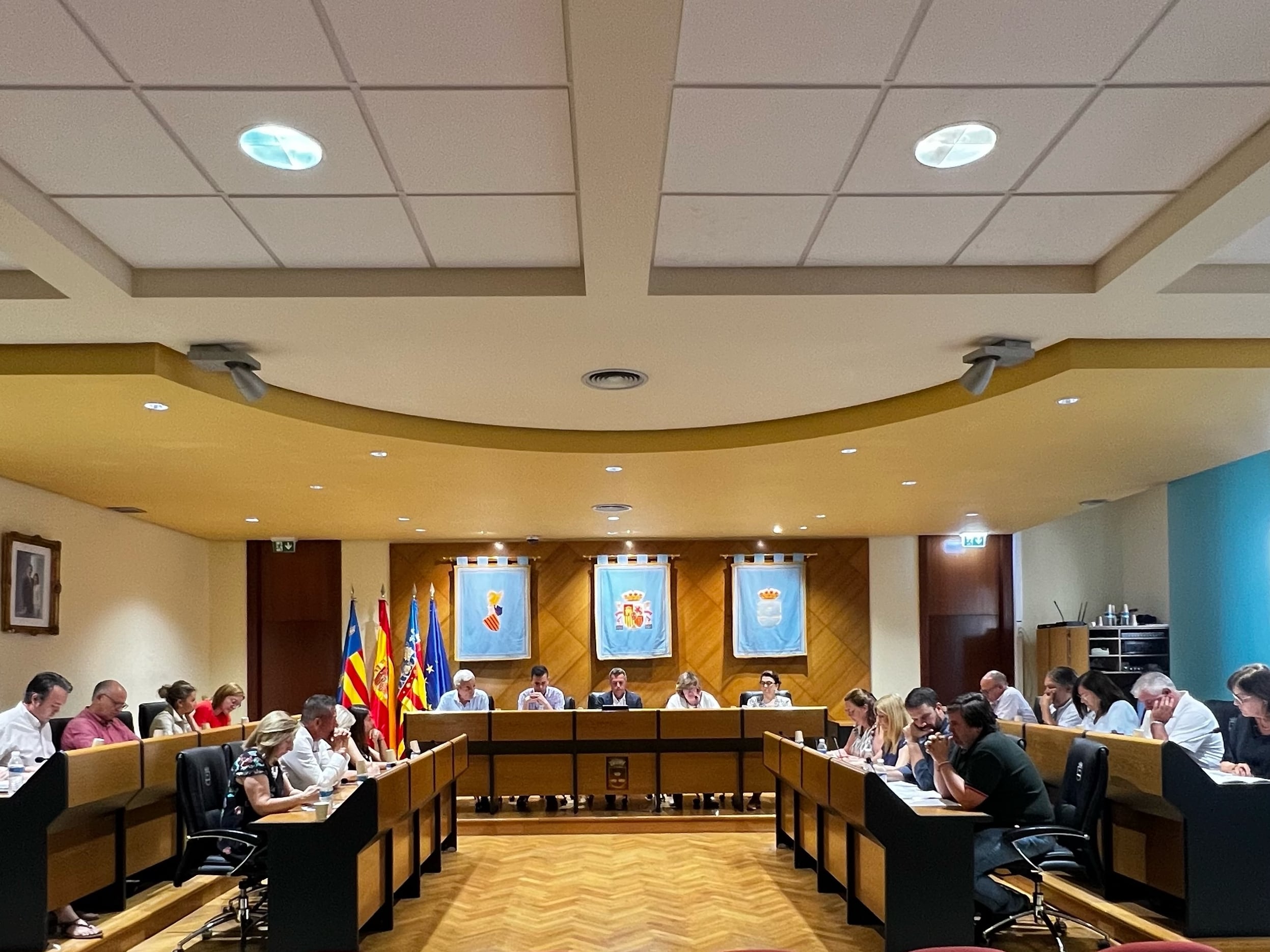 Pleno ayuntamiento de Burriana