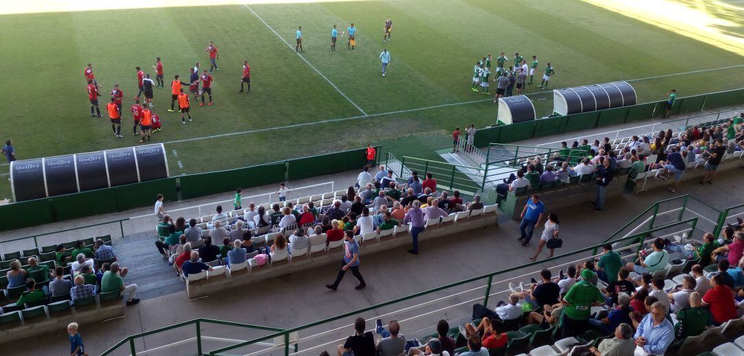 El calor fue protagonista también 