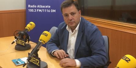 Imagen de archivo de Manuel Serrano, en Radio Albacete