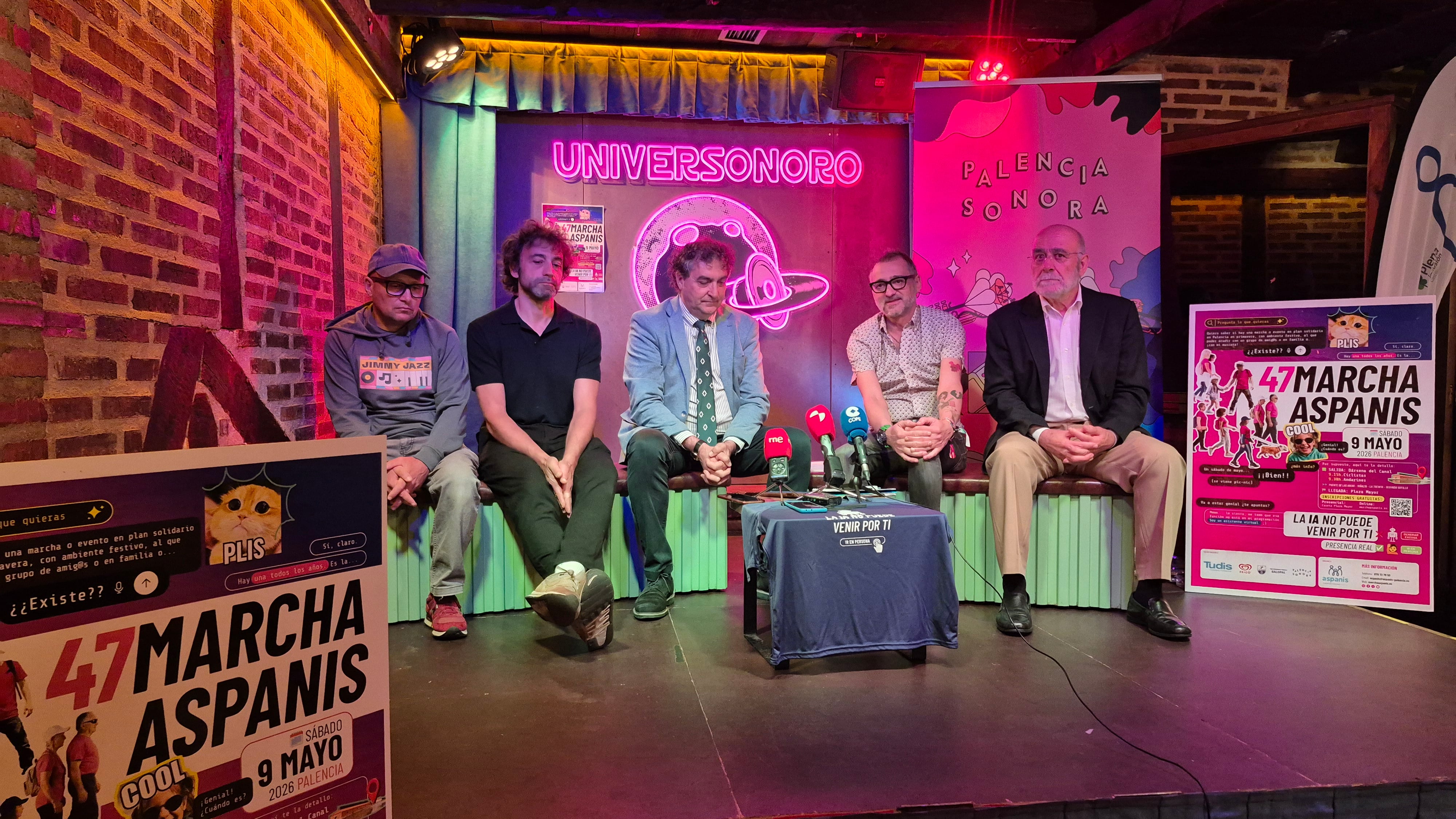 Palencia Sonora apadrina la 47ª Marcha Aspanis que regresa el 9 de mayo