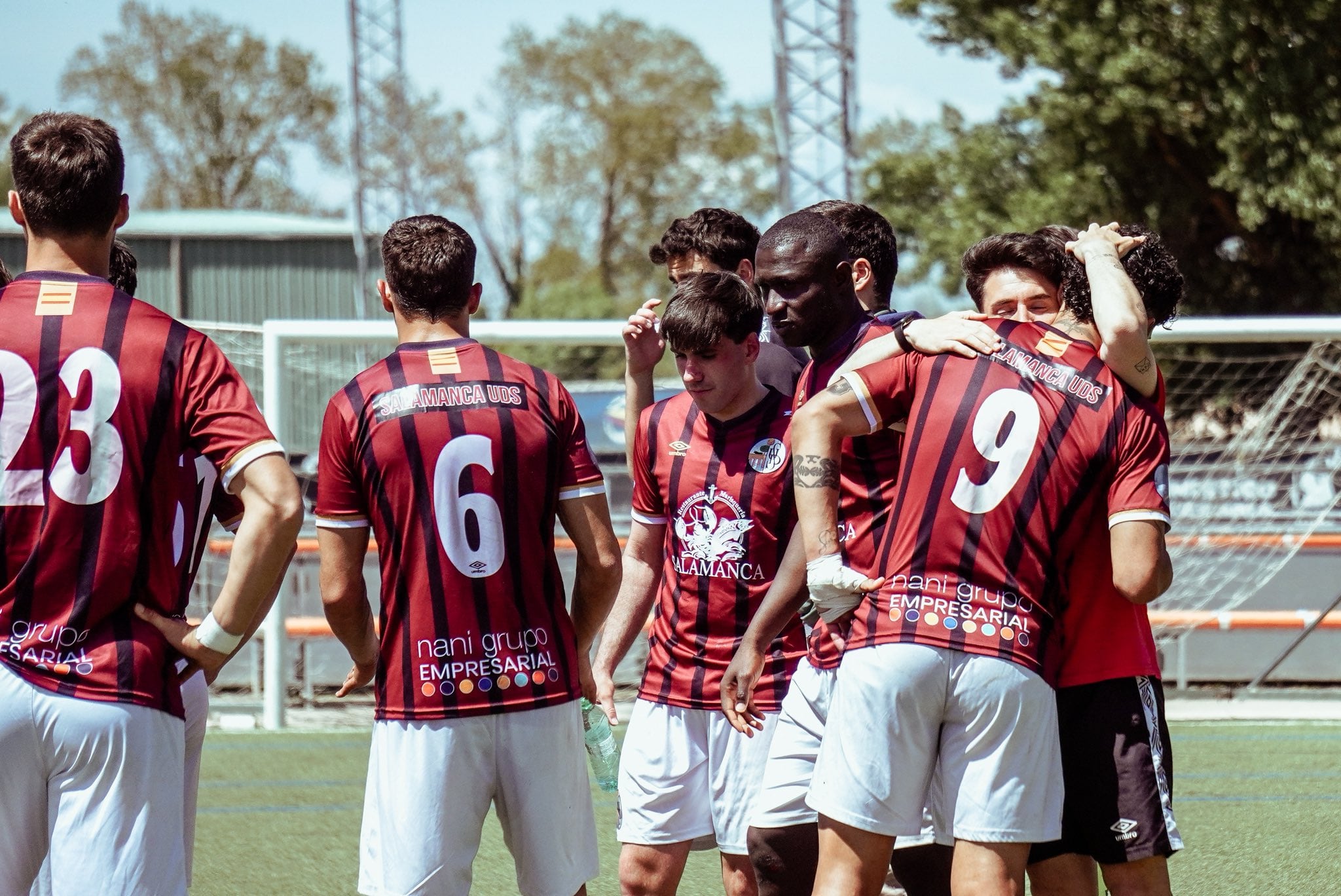 El Salamanca CF UDS, apenado tras quedar fuera matemáticamente del playoff de ascenso/SalamancaCFUDS