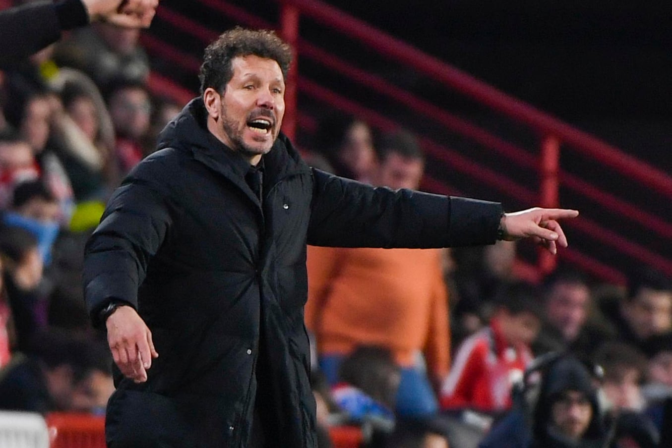 El entrenador del Atlético de Madrid, Diego Pablo Simeone. EFE/ Miguel Angel Molina