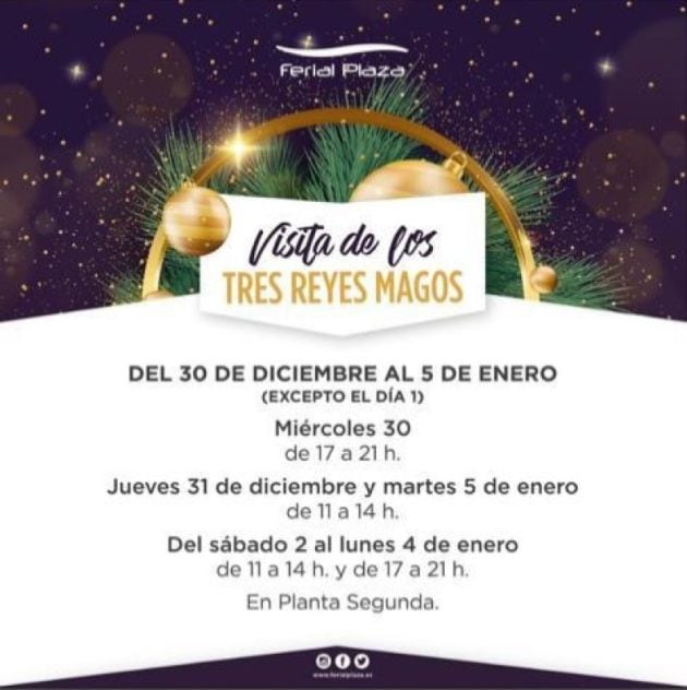 Horarios Reyes