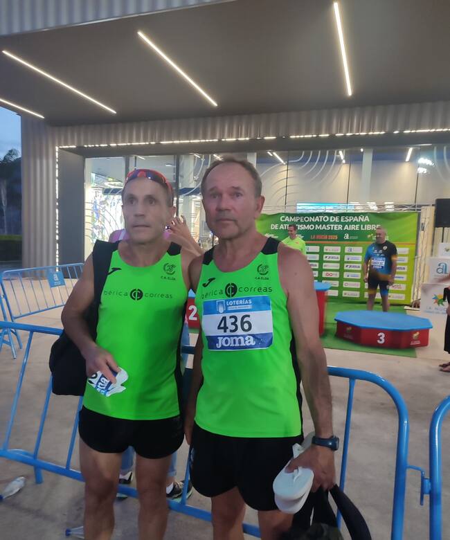 Rubén Andrés Verdú (I) y José Ferris Montesinos en La Nucía