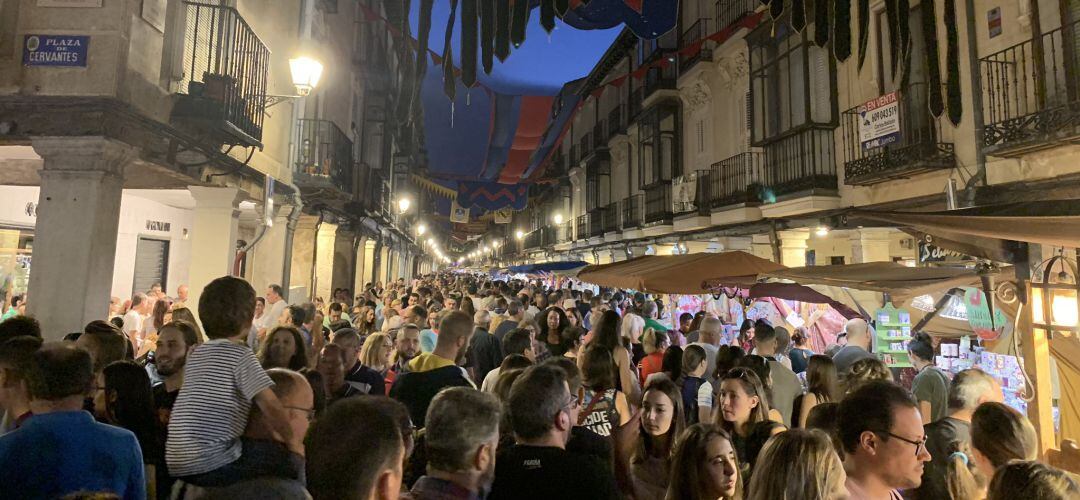 El suceso ocurrió durante los actos de la semana cervantina