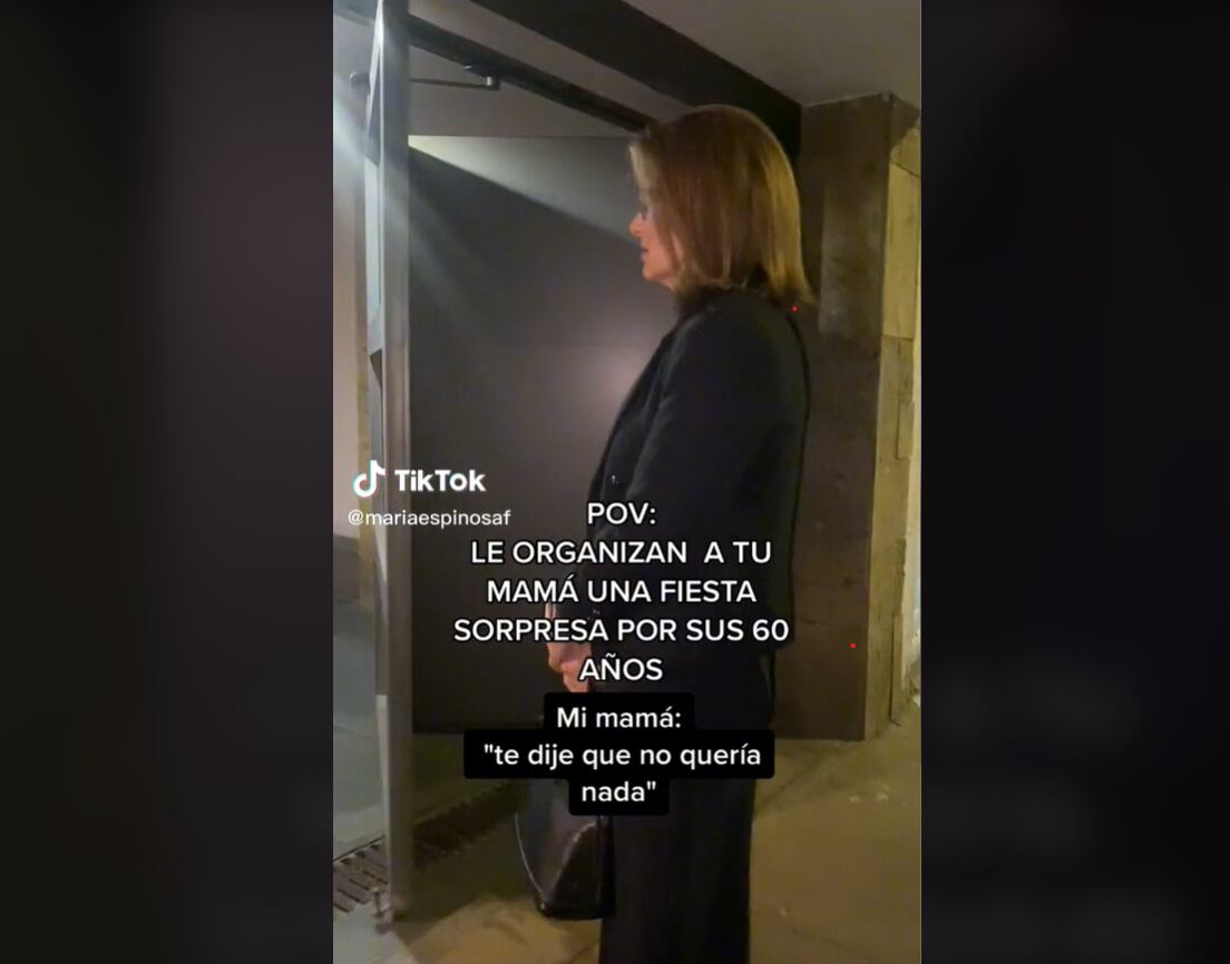 Fotograma del vídeo publicado por @Marinaespinosaf en Tik Tok