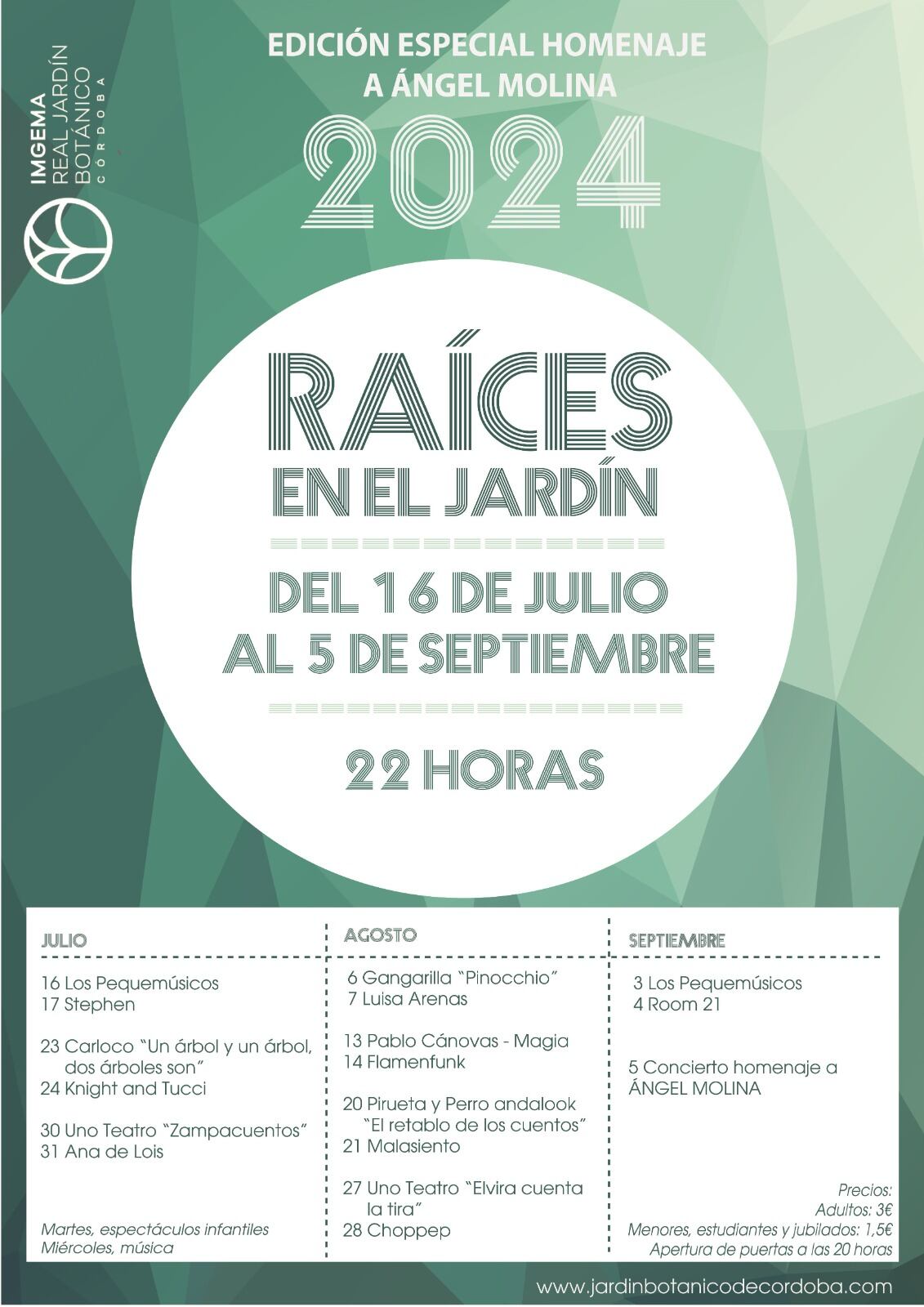 Programa Raíces en el Jardín 2024