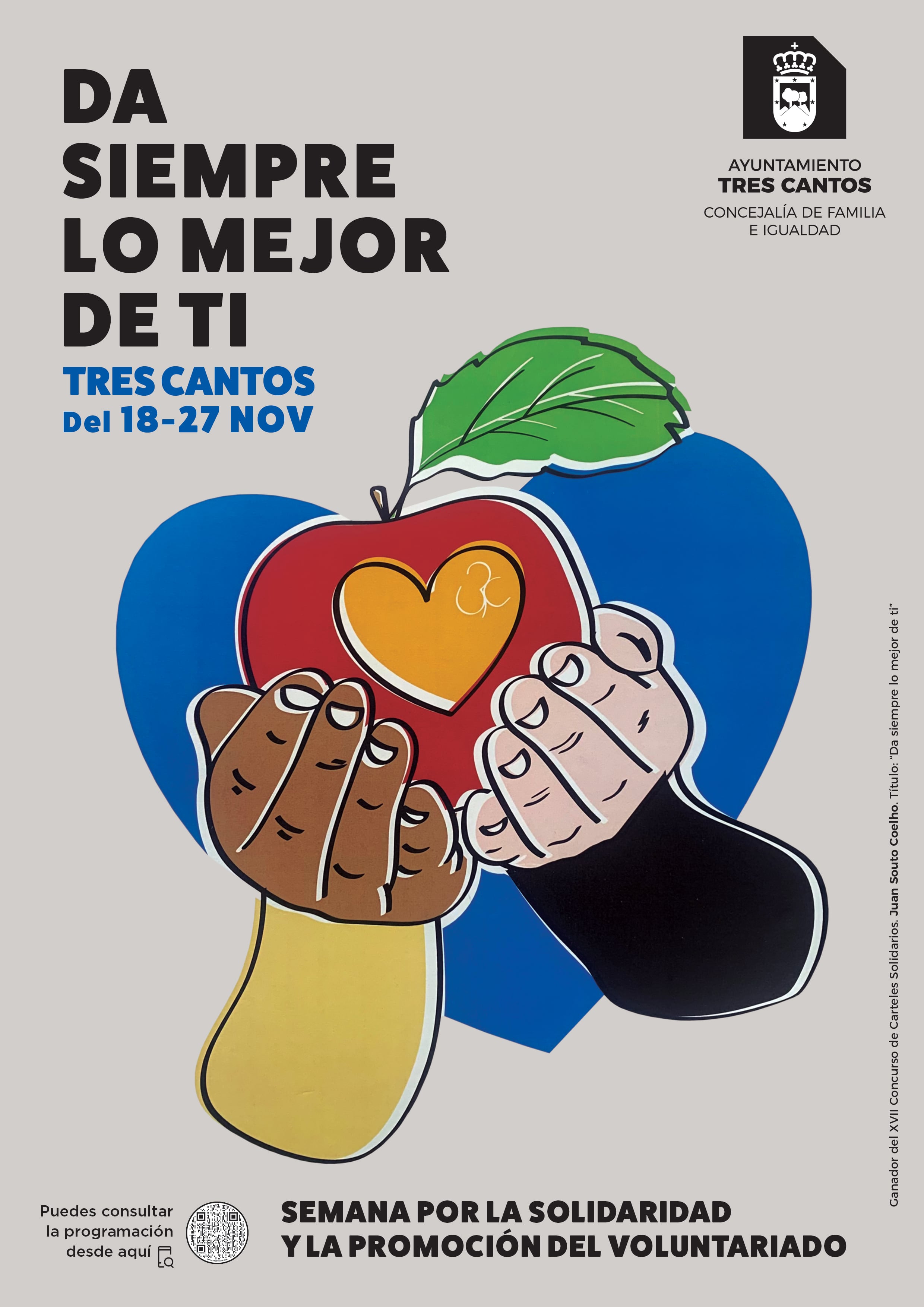 Tres Cantos celebra la Semana por la Solidaridad y Promoción del Voluntariado con la participación de 17 ONGs