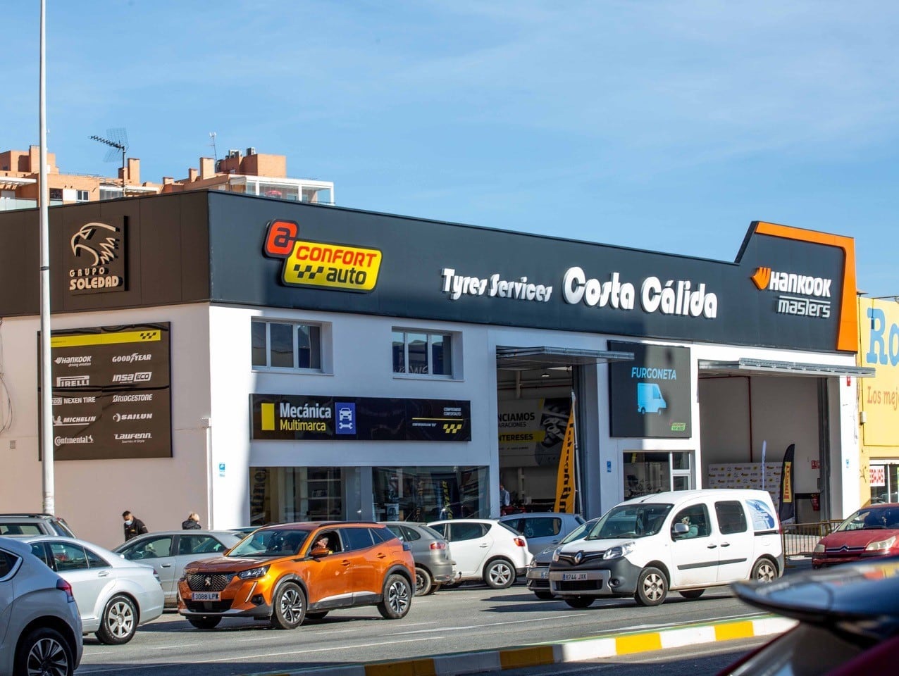 CONFORTAUTO TALLER CARTAGENA TYRES SERVICE COSTA CALIDA