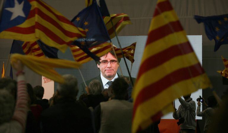 El expresidente de Cataluña, Carles Puigdemont.