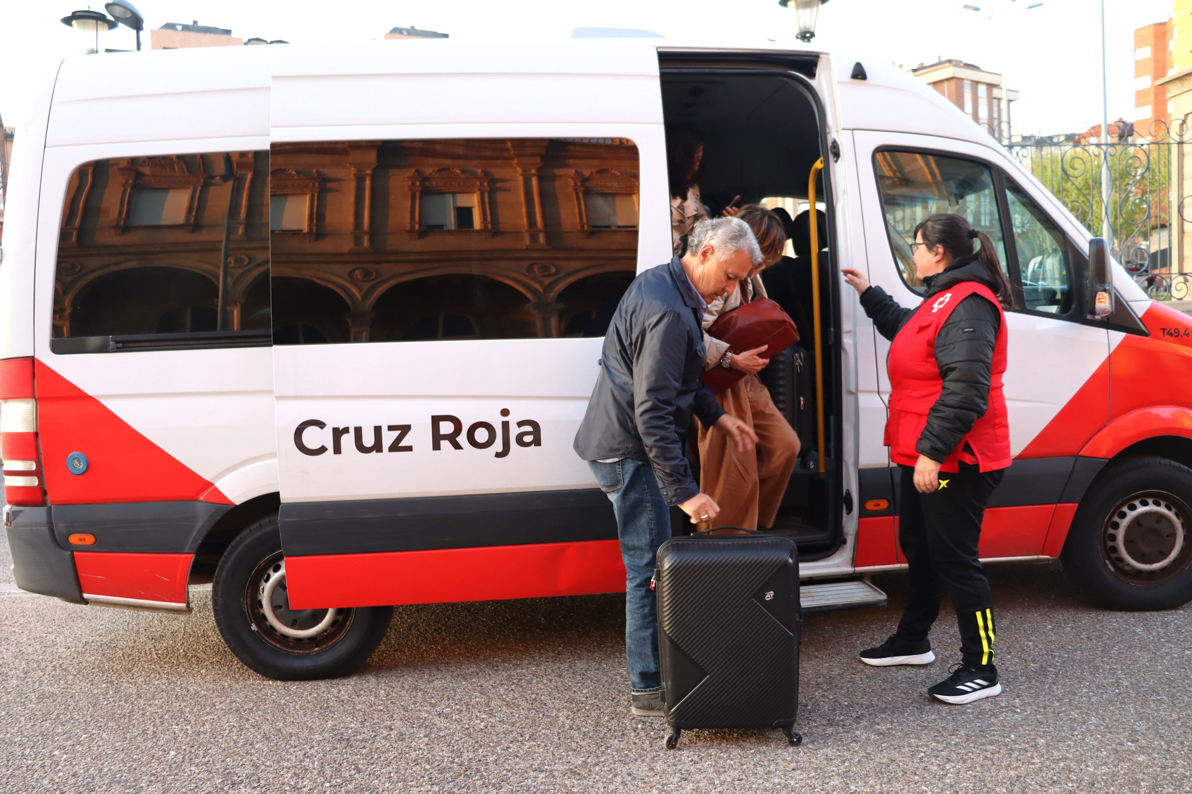 Cruz Roja movilizó 3 vehículos y 8 personas voluntarias en Palencia durante el apagón