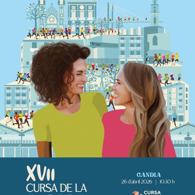 Cartel de la Cursa de la Dona 2026