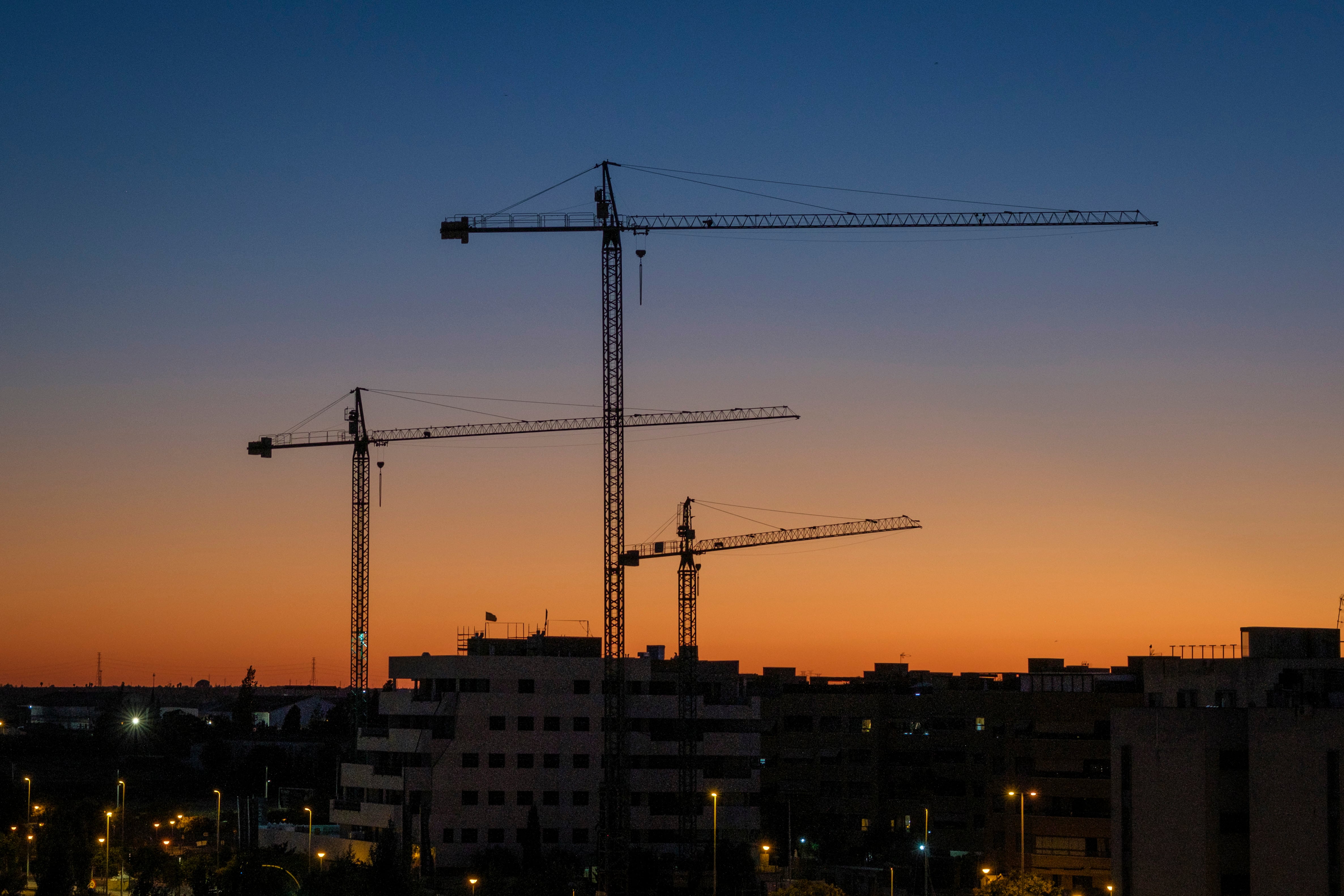 Edificio en construcción.