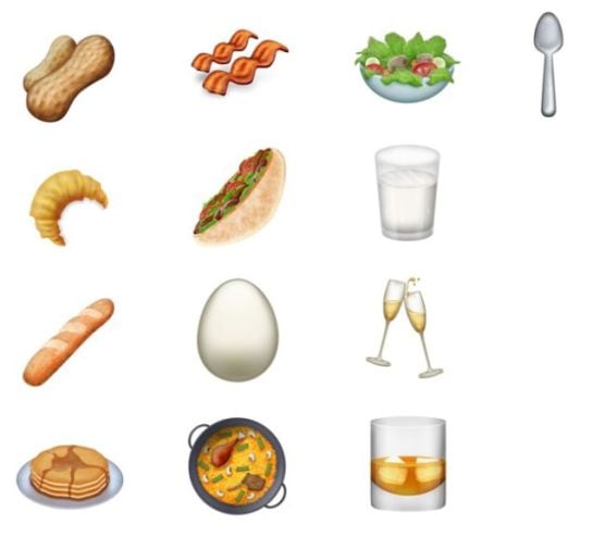 Los nuevos emojis.