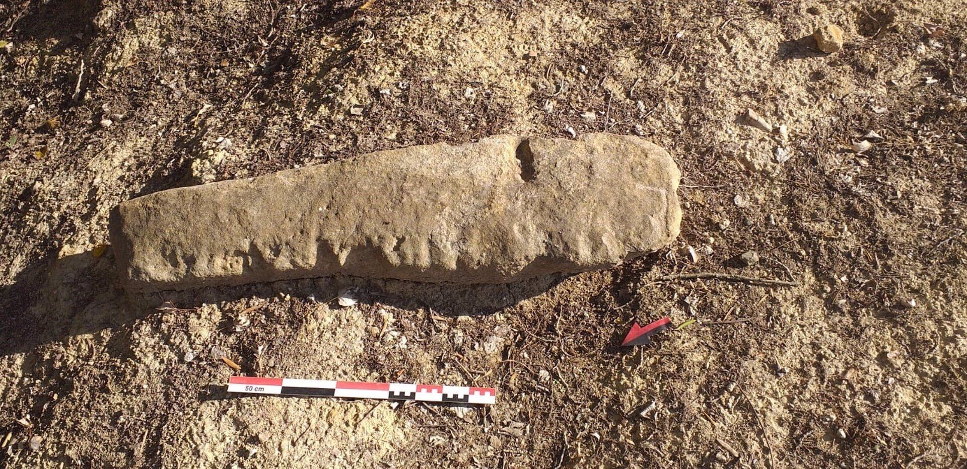 Restos hallados en la excavación de Taralpe de Alhaurín de la Torre.