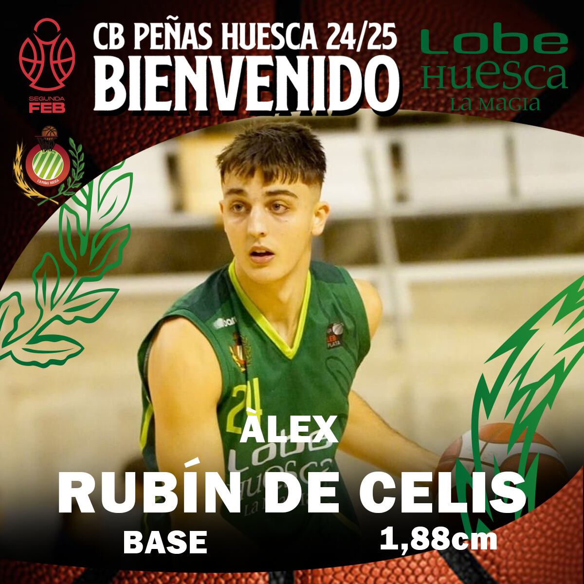 Álex Rubín de Celis seguirá en el Lobe Huesca la Magia