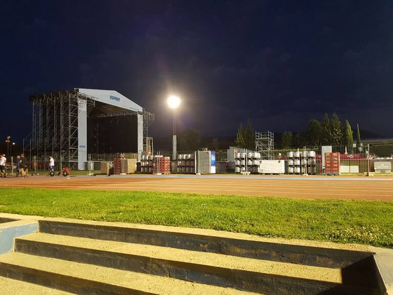 Escenario del Gigante en la Fuente de la Niña