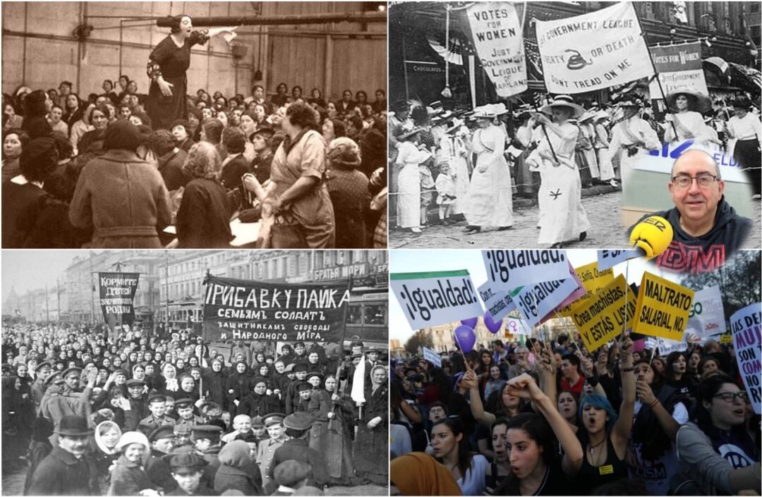 &quot;Clase de historia desde casa&quot; con J. M. Guardia, dedicado al Día Internacional de la Mujer