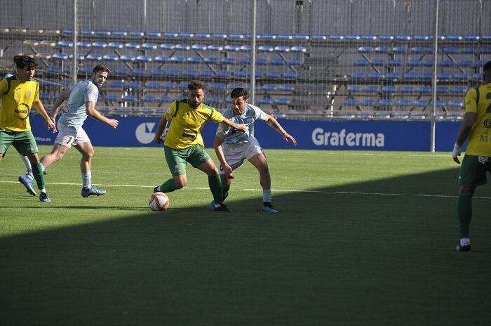 Un momento del partido