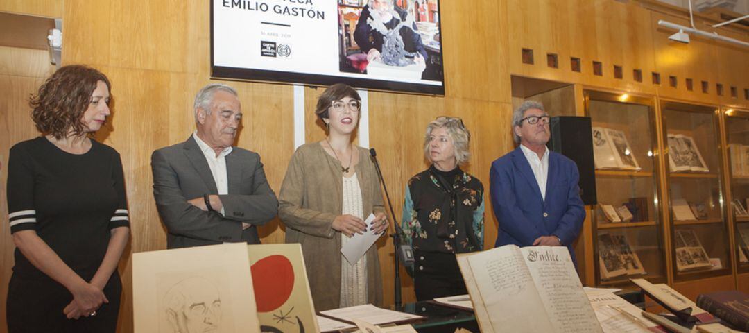 La Biblioteca de Emilio Gastón, cedida a las Cortes de Aragón