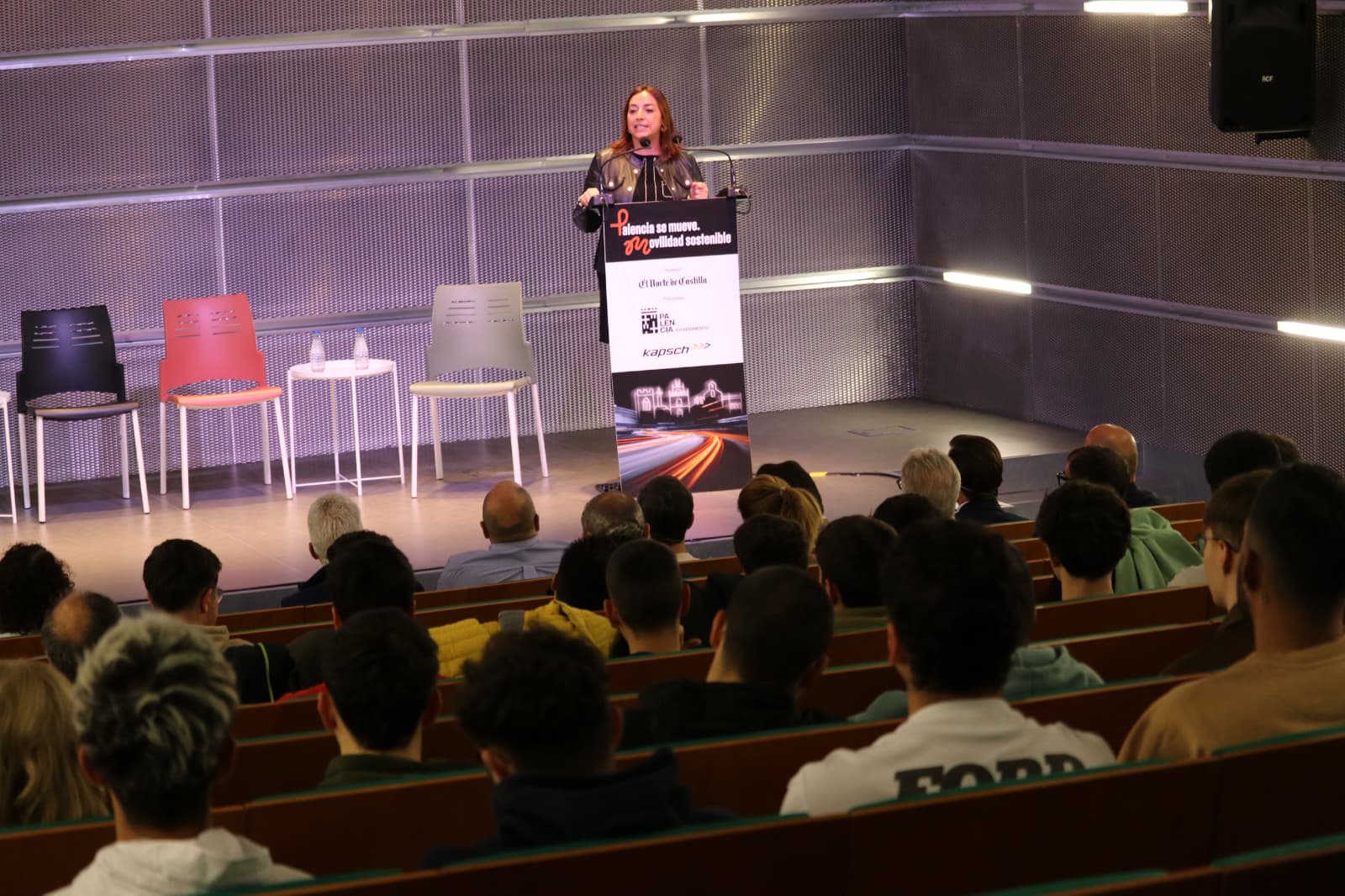 Miriam Andrés durante su intervención en el foro