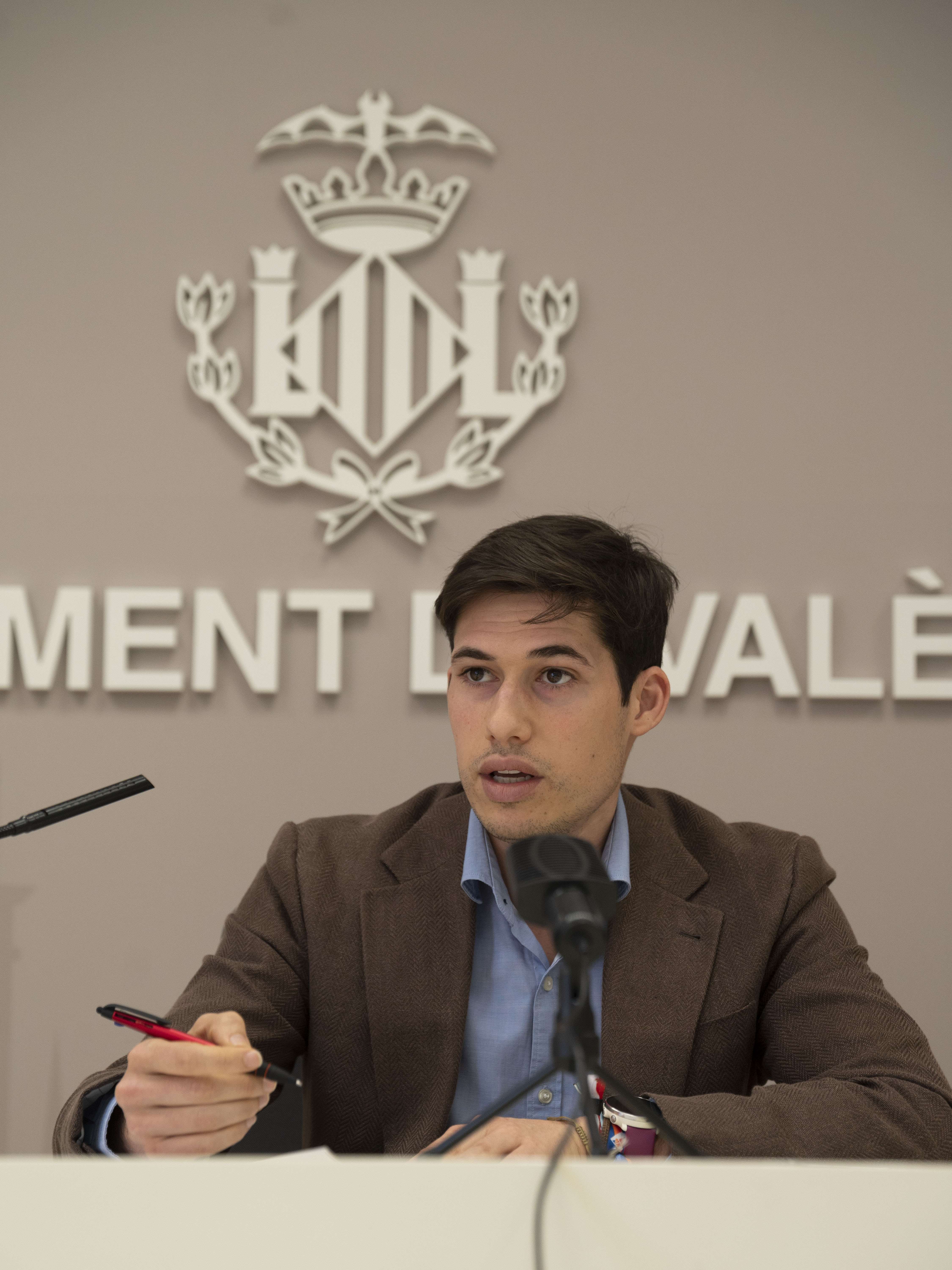 Borja Sanjuán, concejal de Hacienda del Ayuntamiento de València
