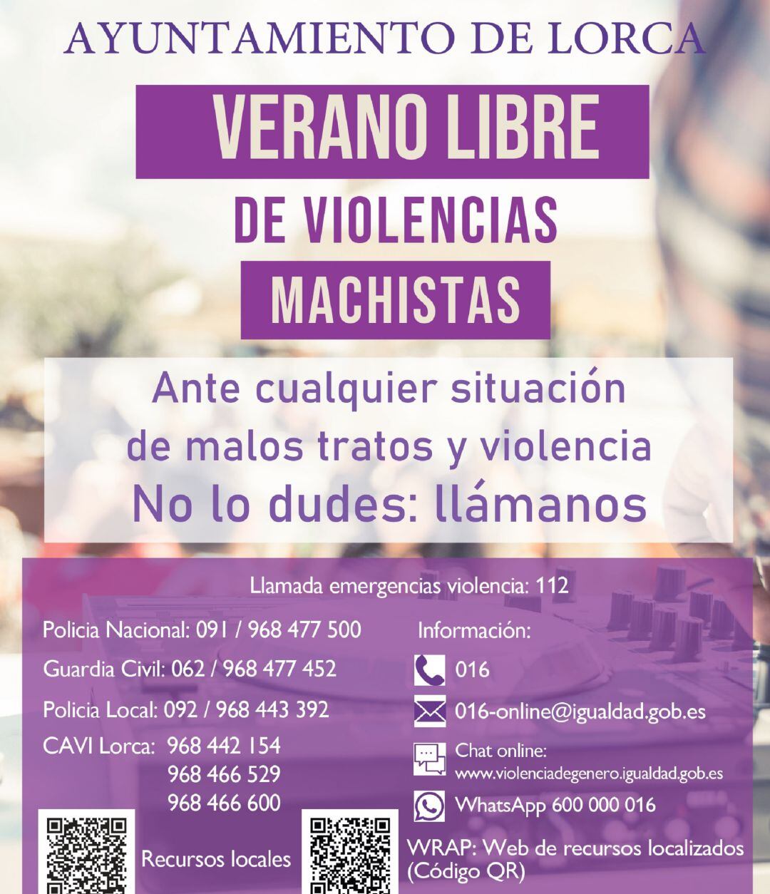 Campaña contra la violencia de género 