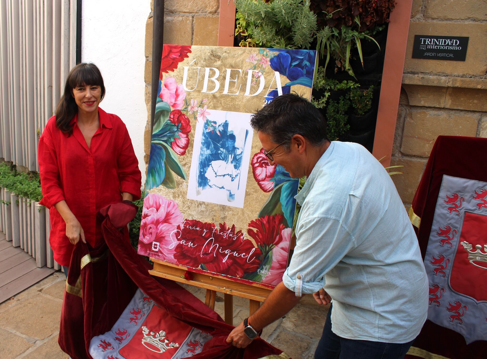 Presentación del cartel anunciador de la Feria y Fiestas de San Miguel 2023 en Úbeda