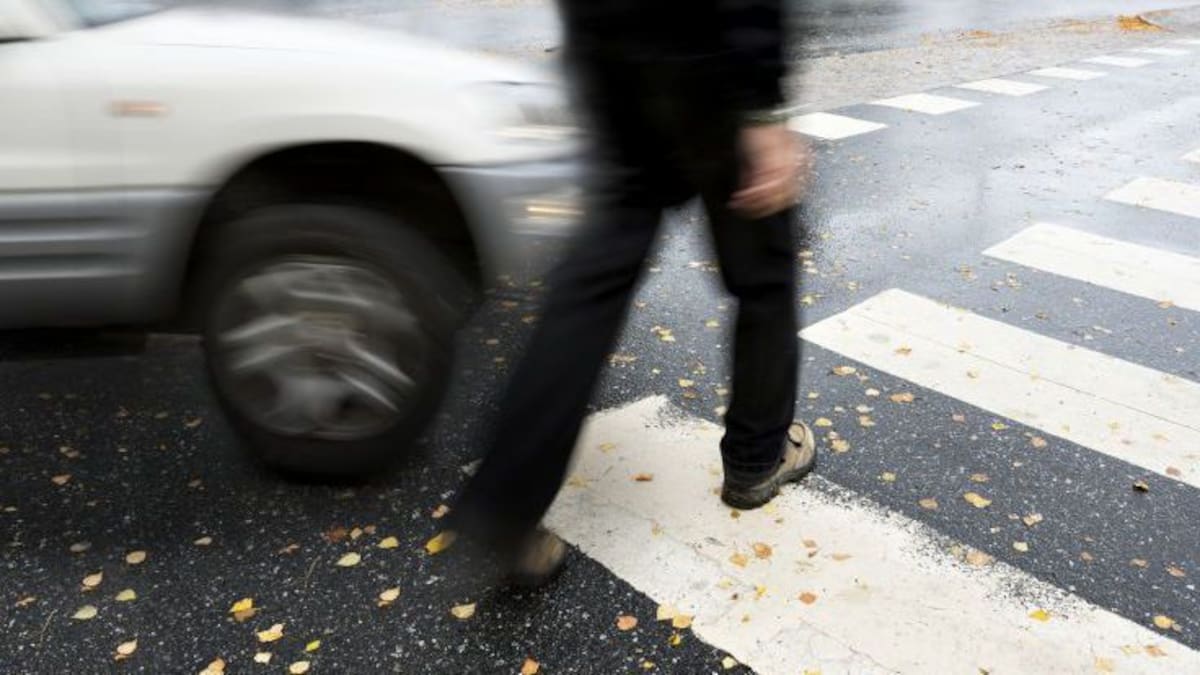 Detenido tras atropellar a un peatón y darse a la fuga