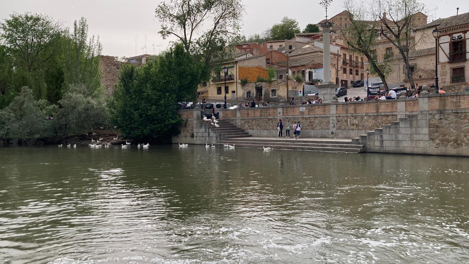 Imagen de archivo de la dársena de pescadores, junto a la Casa del Diamantista de Toledo