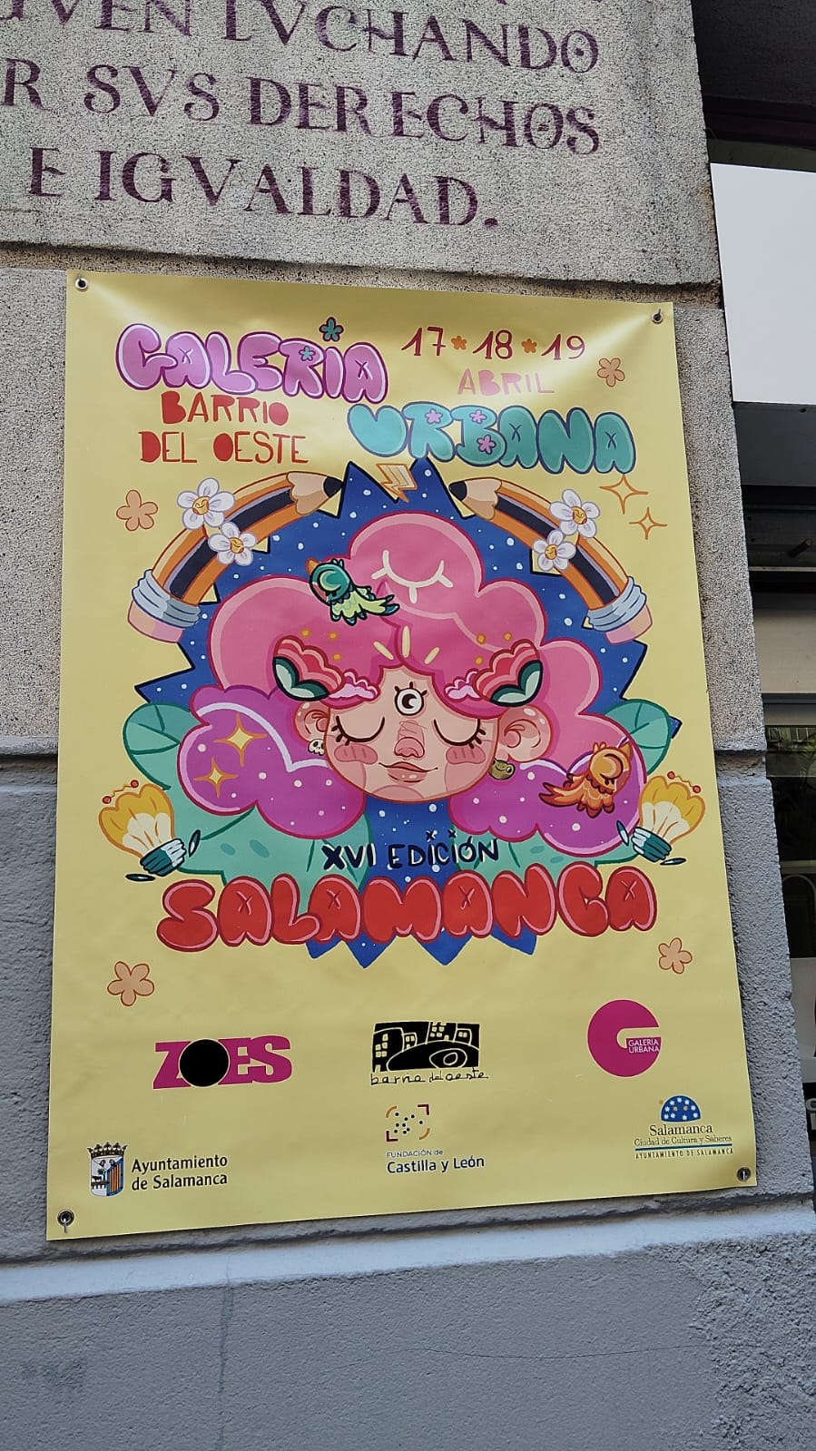 Llega una nueva cita de arte urbano al Barrio del Oeste/SER