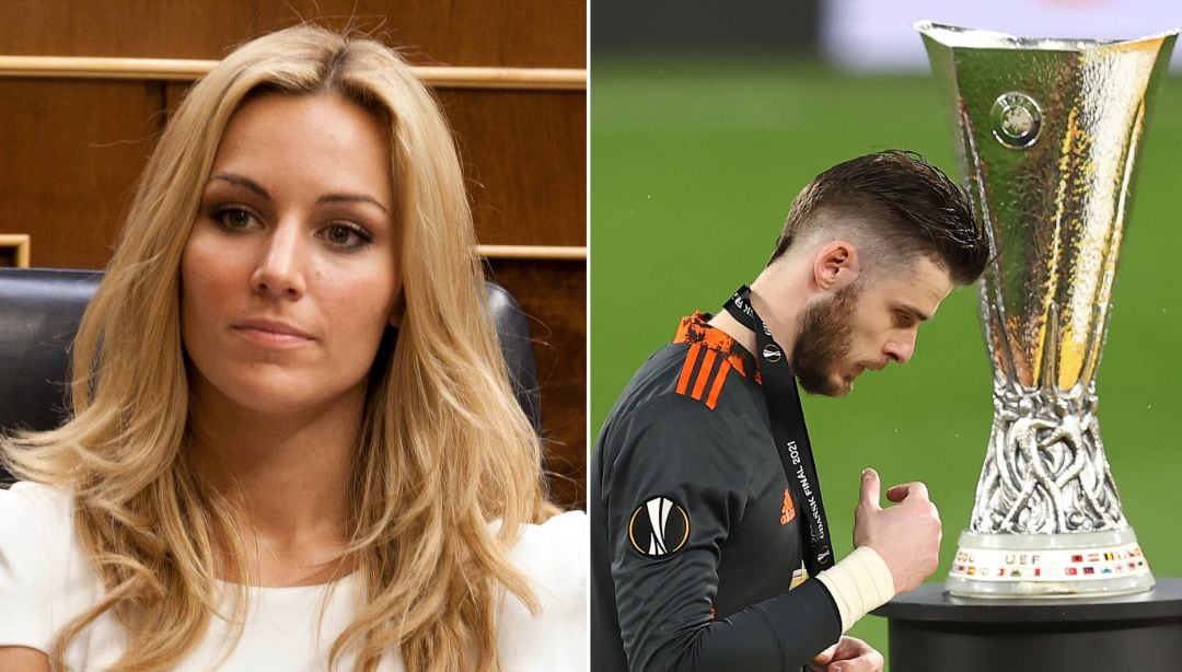 Edurne y David de Gea