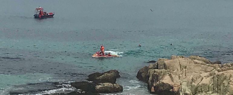 Efectivos de la búsqueda de Andrea