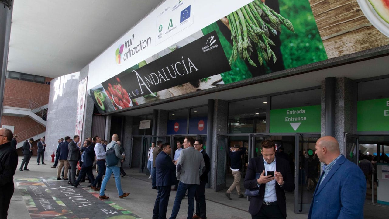 Foto de archivo del Pabellón de Andalucía en Fruit Attraction, en IFEMA, la Feria de Muestras de Madrid