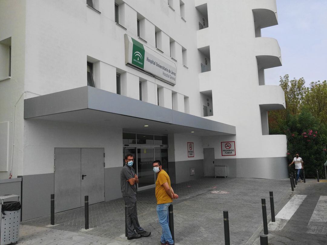 Fachada del Hospital de Jerez 