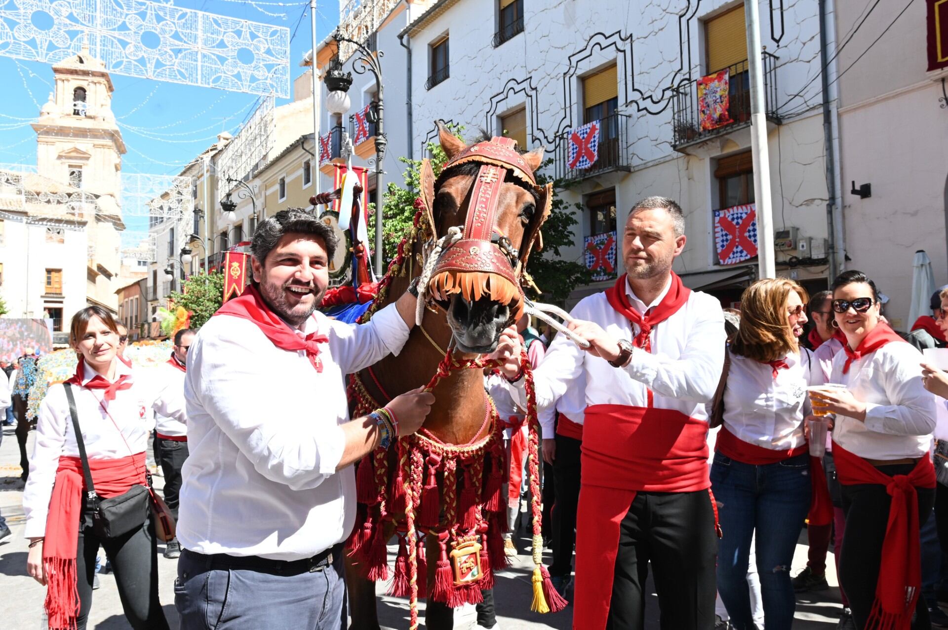 López Miras y José Francisco García en Caravaca de la Cruz