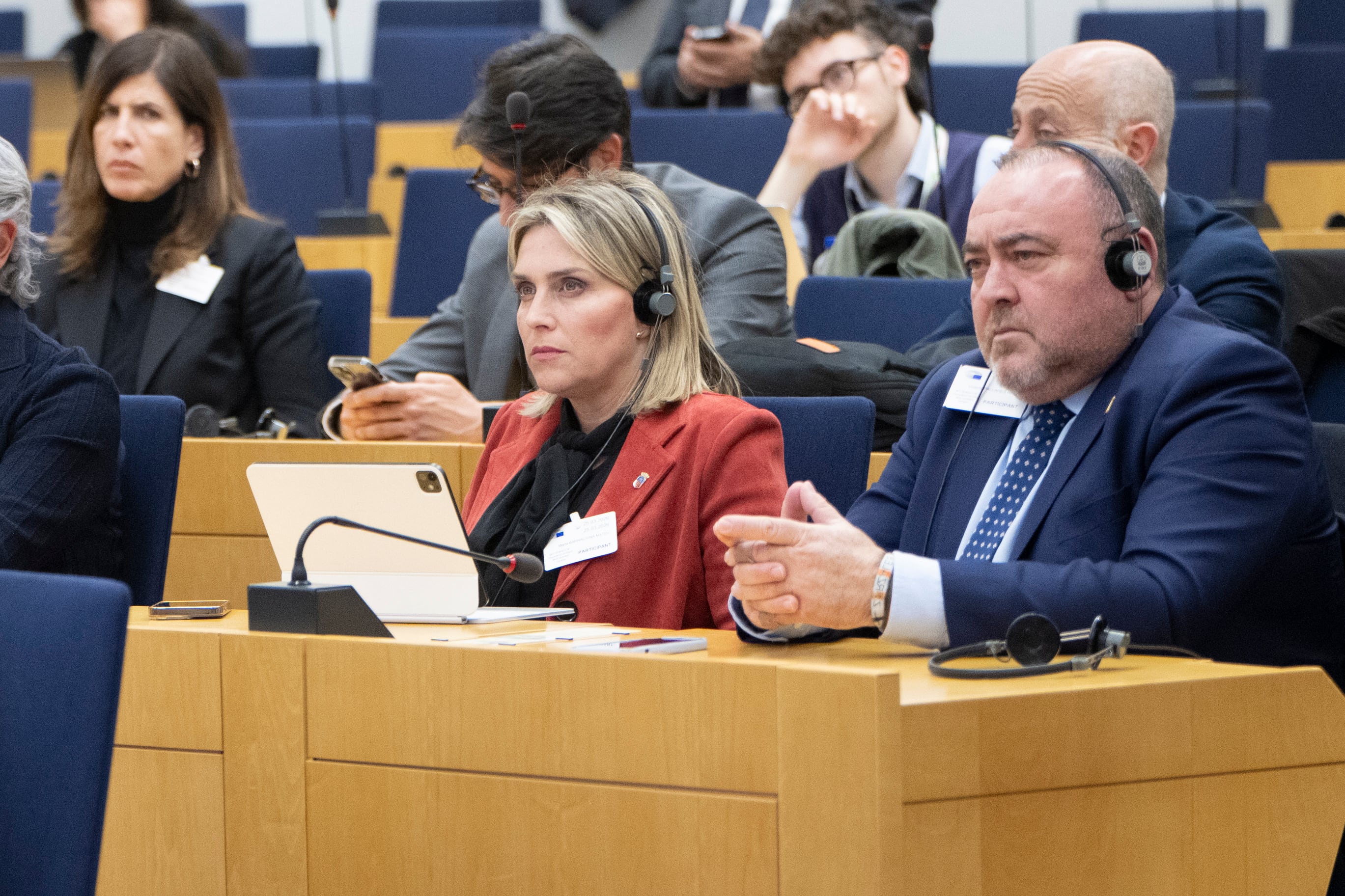 Marta Barrachina reafirma en el Parlamento Europeo su defensa a la cerámica sin fisuras porque “no es solo un sector económico. Es el corazón de nuestra provincia”