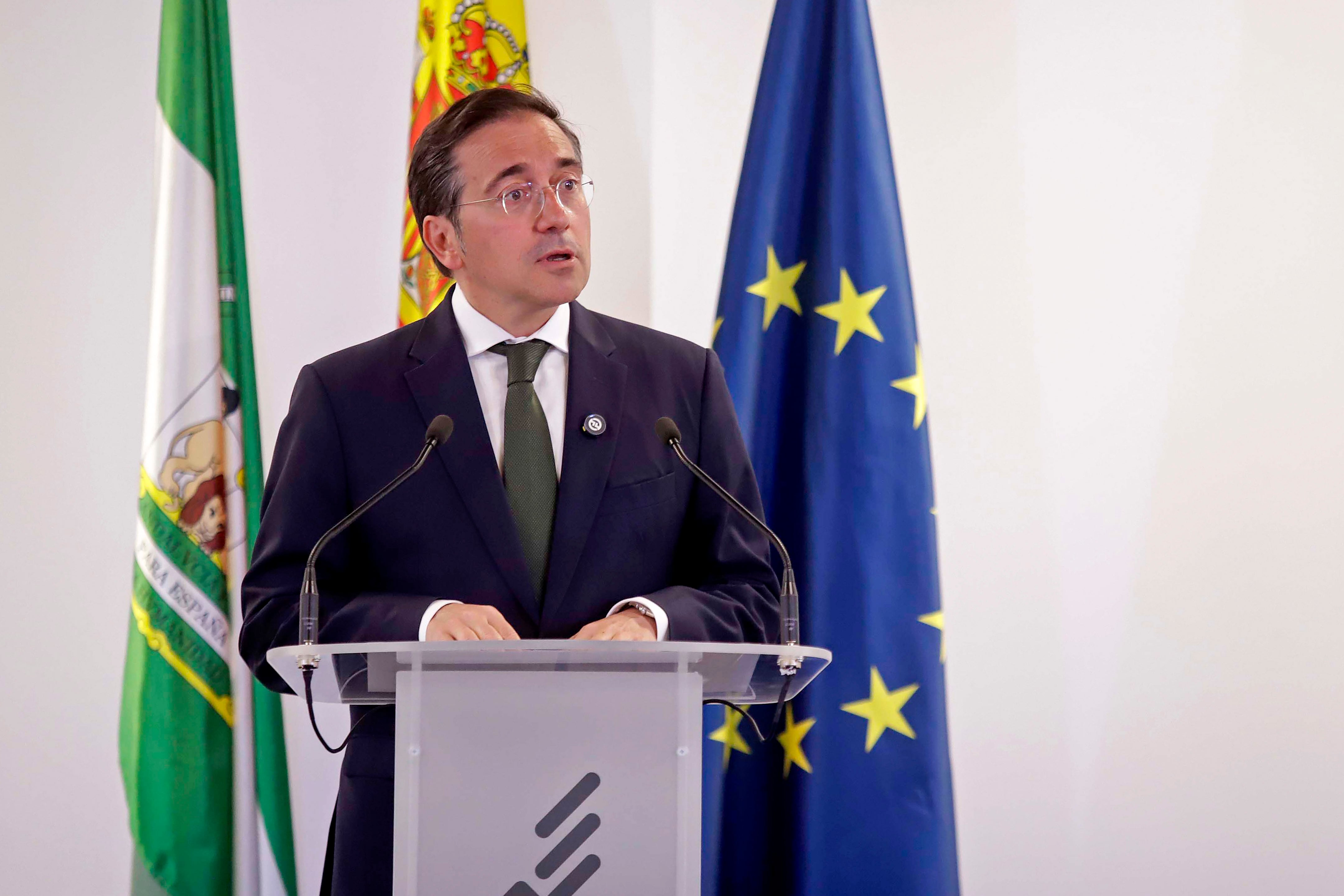   El ministro de Asuntos Exteriores, Unión Europea y Cooperación, José Manuel Albares 