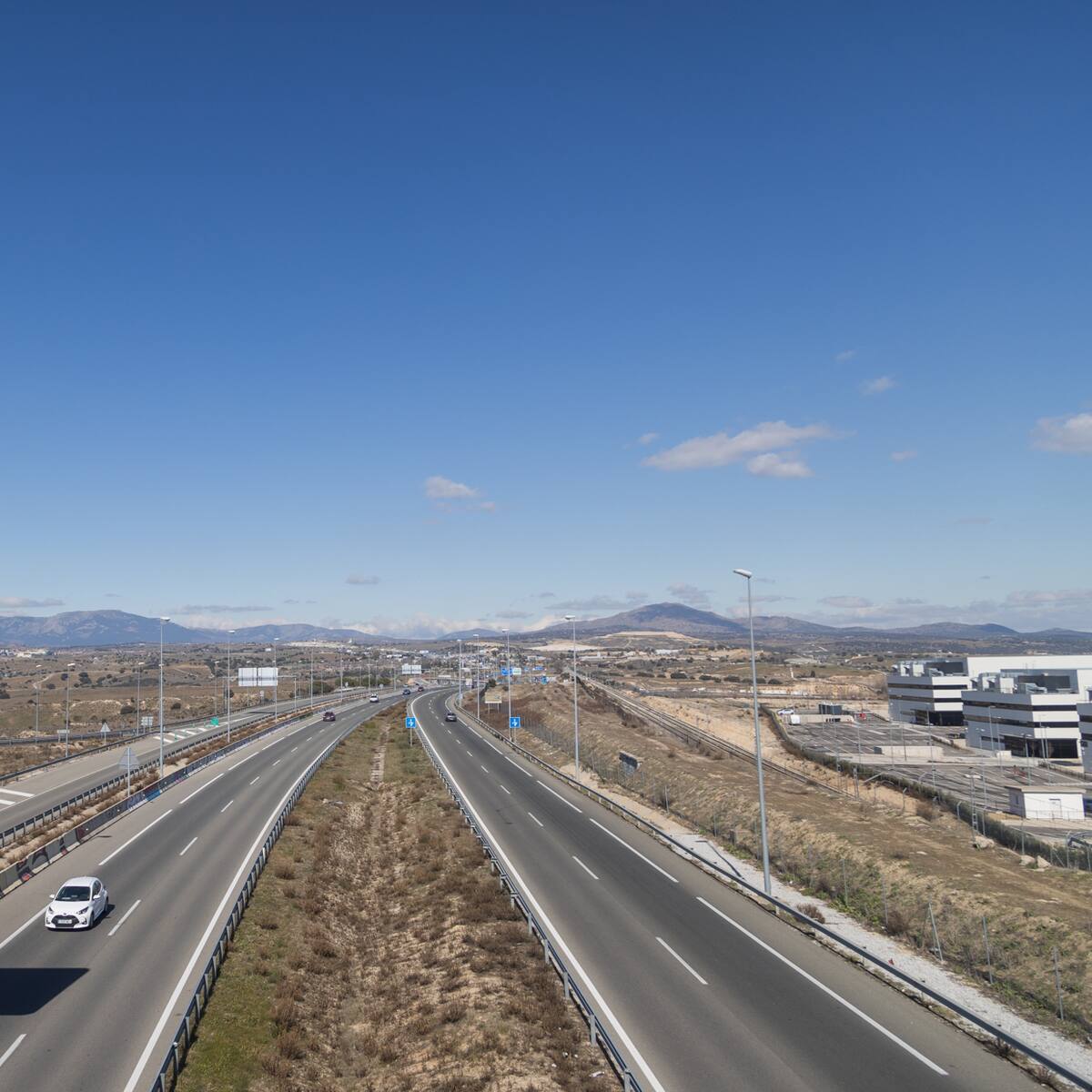 Las obras del tercer carril de la M-607 provocará cortes entre Colmenar Viejo y Tres Cantos durante dos años