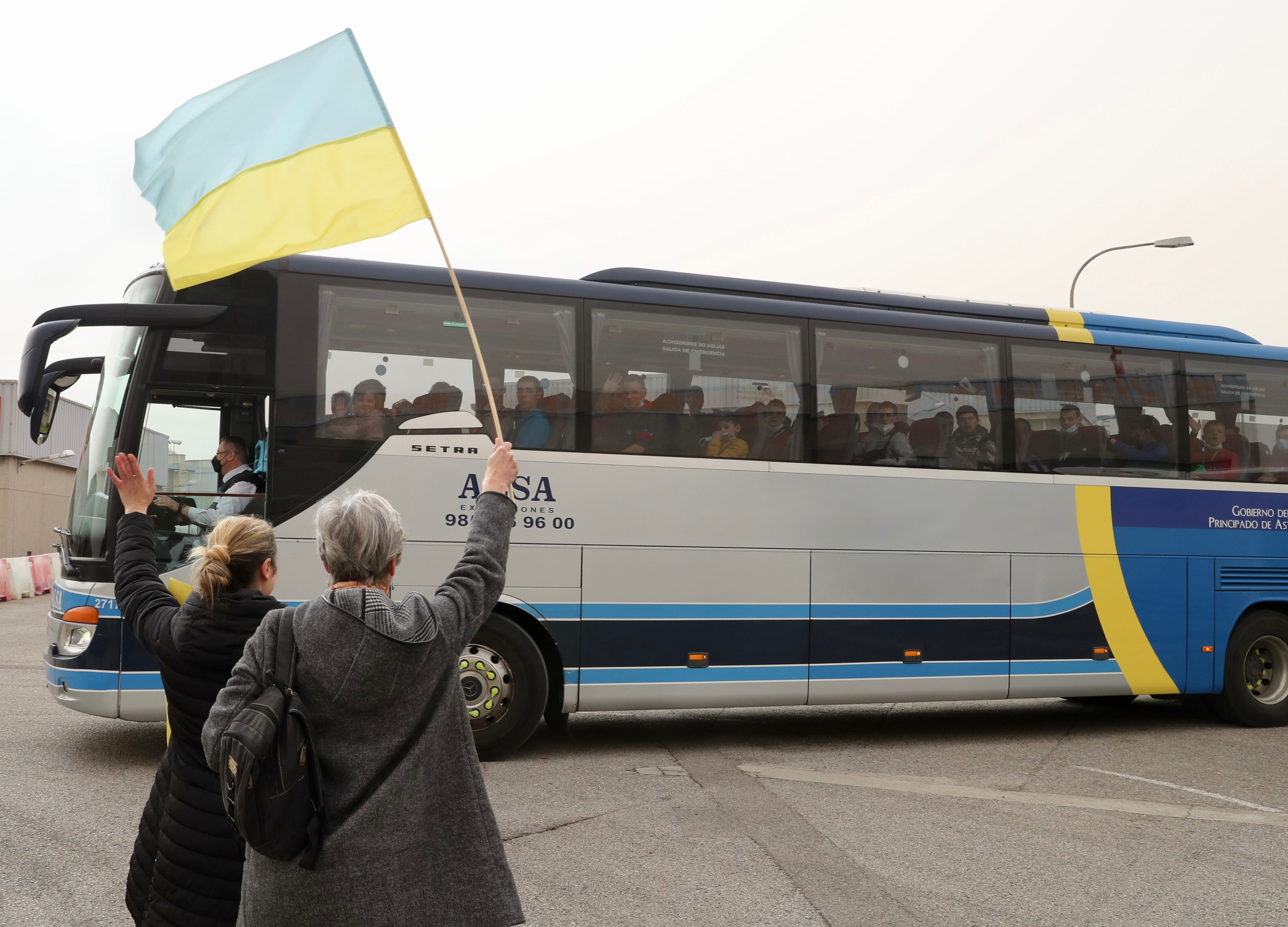 Asturias recibiendo a 110 personas desplazadas de Ucrania