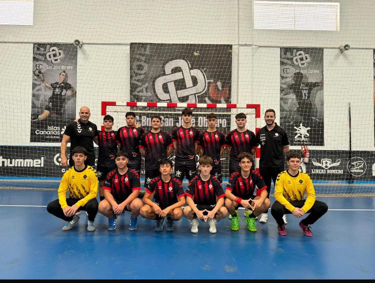 Ca´Mario Lanzarote, equipo cadete masculino del San José Obrero.