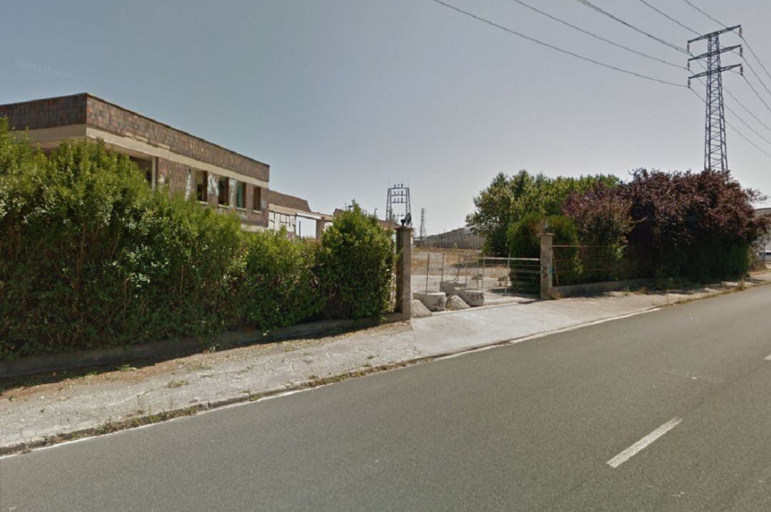 Lugar de los hechos en la calle La Peña de Vitoria